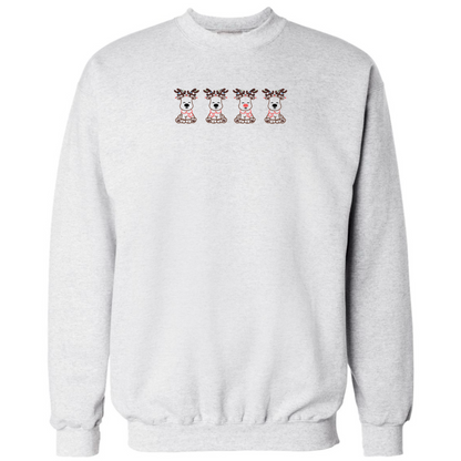 Rockin Rowdy Reindeer Crew (embroidered)