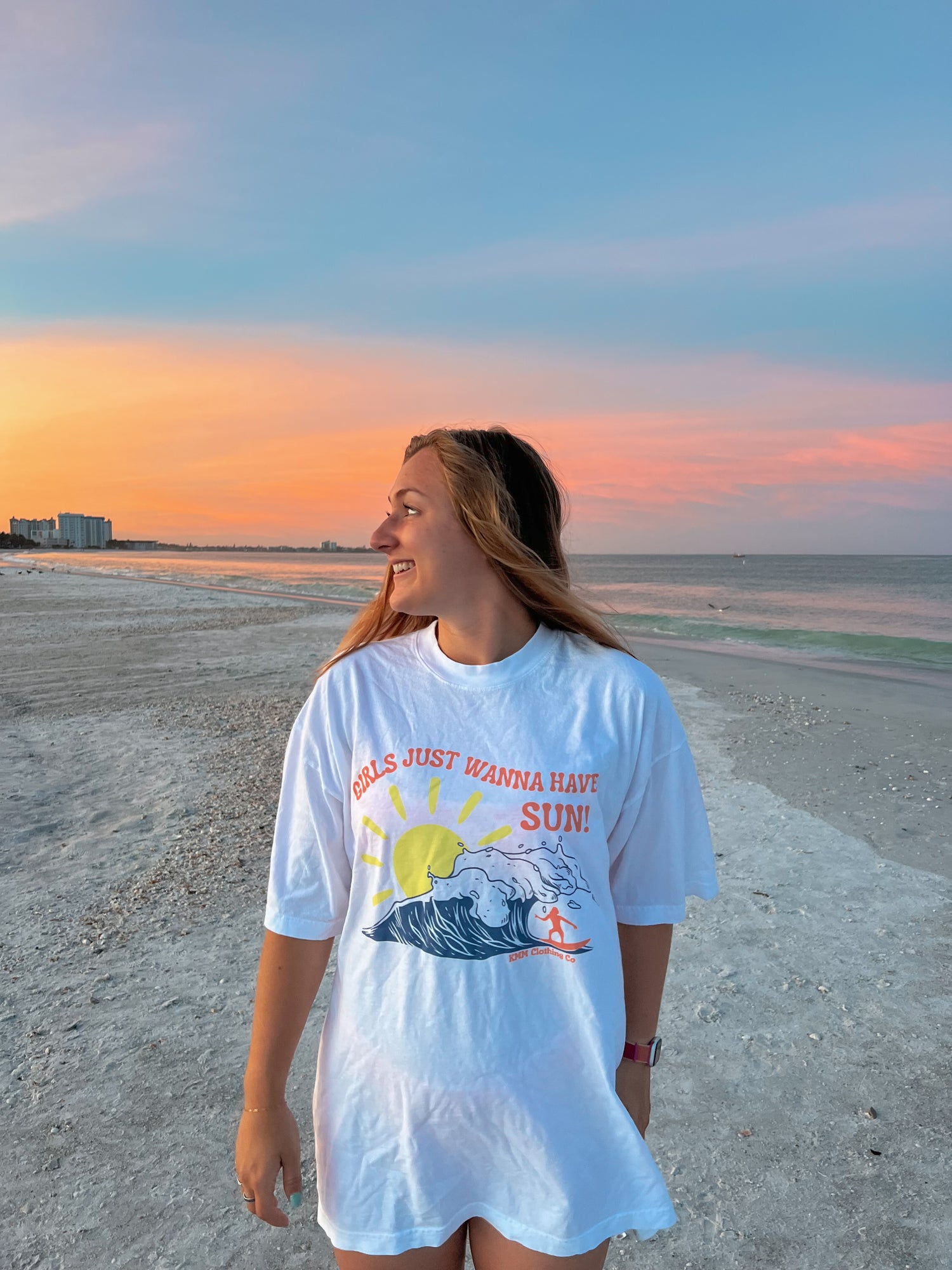 Girls Just Wanna Have Sun Tee